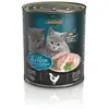 6x800g Kitten volaille Leonardo - Pâtée pour chat
