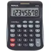 Maul MJ 550 Calculatrice de bureau noir Ecran: 8 à pile(s), solaire (l x H) 155 mm x 11 mm