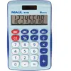 Maul MJ 450 Calculatrice de bureau bleu clair Ecran: 8 à pile(s), solaire (l x H) 113 mm x 72 mm