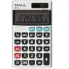 Maul M 12 Calculatrice de poche gris Ecran: 12 à pile(s), solaire