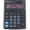 Maul MC 8 Calculatrice de bureau noir Ecran: 8 à pile(s), solaire