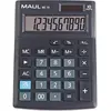 Maul MC 10 Calculatrice de bureau noir Ecran: 10 à pile(s), solaire (l x H x P) 137 x 31 x 103 mm
