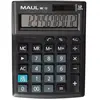 Maul MC 12 Calculatrice de bureau noir Ecran: 12 à pile(s), solaire