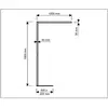 MAUL Lampadaire LED MAULsirius Colour Vario Sensor, intensité variable...