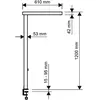 MAULjuvis LED Bureaulamp - dimmbaar - tafelklem - zwart - 1 stuk - 61 ...