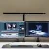 MAUL Monitorlamp MAULgate LED 3.000 - 6.500 K dimbaar tafelklem zwart