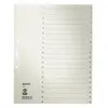 Leitz intercalaires en papier naturel, num?riques, format a4 12340085
