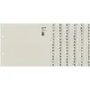 Leitz Leitz Intercalaire En Papier Nature, A-Z, Pour 24 Claseurs,