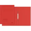LEITZ chemise à lamelle Fresh, format A4, carton, rouge, en