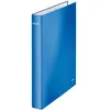 Leitz Wow Classeur 2 Anneaux D 25 mm Carton Pelliculé - Bleu