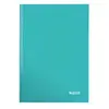 Leitz, Cahier + bloc-notes, Wow (A5, Quadrillé, Couverture rigide)