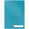 Leitz Cosy L-map, ft A4, PP van 200 micron, ondoorzichtig, blauw