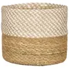 Scheurich, Pot de fleurs, Flower pot 69469, seagrass, brown