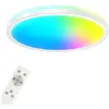 Briloner - Lampe de plafond LED intelligente, couleurs vives RVB, effe...
