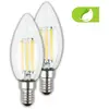 Briloner 2x ampoules led E14 eek a lampe 2,5W bougie blanc chaud 2700K classe d'efficacité a