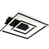 Briloner - Plafonnier led, noir, LED/22W