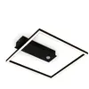 BRILONER - NICI - LED plafondlamp, sensor, zwart, LED, 12.5W