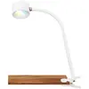 Briloner - Tari Lampe de bureau led, à intensité variable, tactile, orientable, magnétique amovible, blanc, 44 x 7,5 x 24 cm