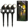 BRILONER - Système de jardin Connect to Shine 12V, lot de 3 spots LED ...