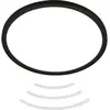 BRILONER - Move - LED Plafondlamp - badkamerverlichting - IP44 - plafonniére met bewegingsmelder - Ø29 x 3 cm - Zwart