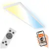 Briloner Tava - LED Plafondlamp 98cm - 7530016 - Slim via app en spraa...