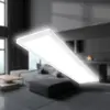 BRILONER - LED Plafondlamp - modern plafonniére - l: 98cm - indirect licht - neutraal wit licht - Wit