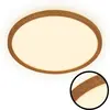 Briloner Tava Wood - LED plafondlamp - 7450314 - Indirect licht - Vlak...