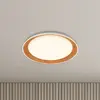 Briloner Ijus - LED plafondlamp - 3852014 - Doorschijnend houtdecor - ...