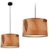 BRILONER Mata - Hanglamp - eetkamer lamp - boho stijl - bladeren decor...