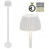 B.K.LICHT Briloner Champ LED Lampadaire sans fil IP44, variateur, tact...