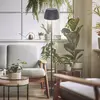 B.k.licht - Briloner Champ led Lampadaire sans fil IP44, variateur, tactile, batterie, German Design Award Winner 2025, anthracite, Ø19 x 124 cm