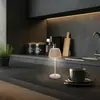 B.K.LICHT Briloner Champ Mini lampe de table led sans fil IP44, intensité lumineuse variable, tactile, batterie, German Design Award Winner 2025, beige, Ø8,5 x
