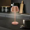 B.k.licht - Briloner Champ Mini lampe de table led sans fil IP44, variateur, tactile, batterie, German Design Award Winner 2025, couleur cuivre, Ø8,5