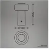 B.K.LICHT Briloner JUNA Lampe de table sans fil IP44, variateur, tacti...