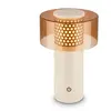 B.K.LICHT Lampe de table LED Lampe de table LED sans fil Dimmable Tact...