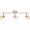 B.K.LICHT Briloner Plafonnier orientable 47,5cm douille GU10 max. 9W 3...