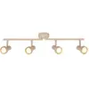 B.K.LICHT Briloner Plafonnier orientable 60,5cm douille GU10 max. 9W 4...