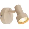 B.K.LICHT Briloner Applique murale orientable Ø8x10,5cm douille GU10 m...