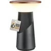 B.K.LICHT Briloner Lampe de table LED sans fil 15 x 24 cm 2,6 W 200 lm...