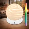 B.K.LICHT Briloner Lampe de table LED sans fil Ø15x16,5 cm ronde 0,45 ...