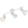 Briloner Leuchten 2049-036 Plafonnier avec 3 Spots rotatifs et pivotan...
