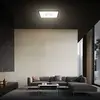 Briloner Leuchten Plafonnier LED avec effet rétroéclairé Blanc/noir 18...
