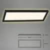 Briloner Leuchten Plafonnier LED avec effet rétro-éclairé, 22 W, 3000 ...