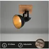 BRILONER - Applique murale intérieure orientable, vintage, base en boi...