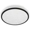 BRILONER Leuchten 3403-015 Plafonnier LED avec décoration étoilée IP44...