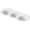 Spot LED encastrable LED intégrée Briloner 7232-036 blanc chaud 16.5 W...