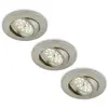 Spot LED encastrable LED intégrée Briloner 7209-032 blanc chaud 15 W n...