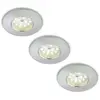 Briloner leuchten 99506, lot de 3, 3 x led module aluminium 7204-039 5...
