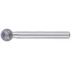 FORMAT Meule diamantée sur tige sphérique DKU, Ø : 1 mm, Long. de la queue 44 mm, Ø de tige 3 mm