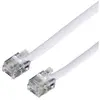 Hama câble de téléphone - 10 m - blanc